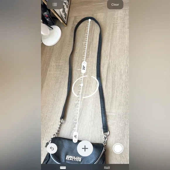 Kenneth Cole Reaction Black Crossbody Bag - Picture 9 of 10